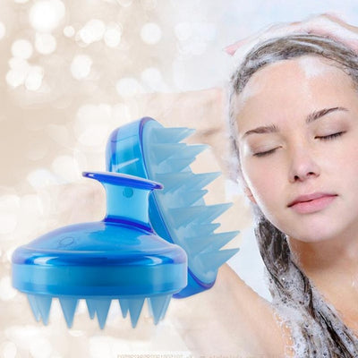 Silicone Head Massage Brush