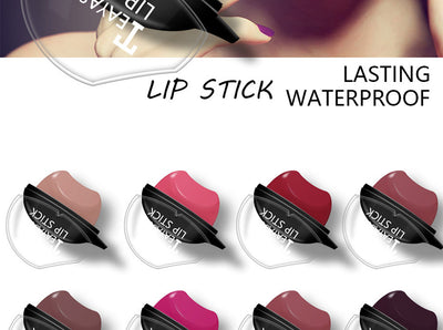 12 Colors of Lazy Lipsticks